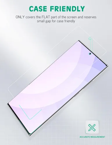 Miniatura 6 de apiker Paquete de 4 protectores de pantalla compatibles con Samsung Galaxy Note 10 Plus, película de TPU suave, compatible con sensor de huellas