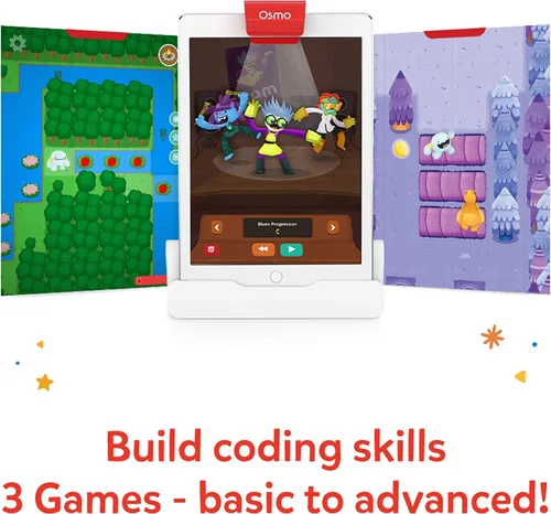 Miniatura 3 de Osmo - Kit de iniciación de codificación para iPad Detective Agency Bundle - Base STEM Toy iPad incluida (exclusivo de Amazon)