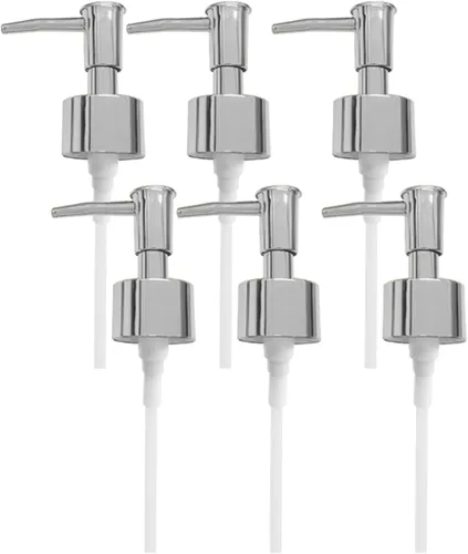 Miniatura 9 de Molde de resina para botella, 1 juego de molde de resina para botella de baño + paquete de 6 dispensadores, botella de bomba para almacenamiento
