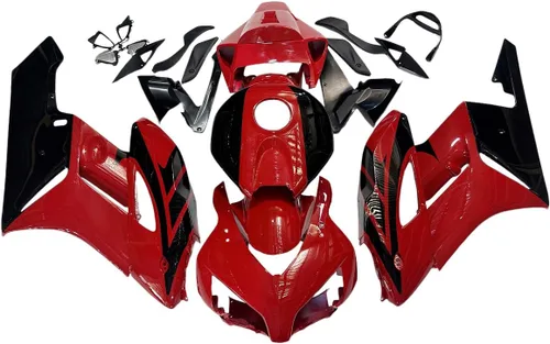 Miniatura 25 de Kit de carenado apto para CBR1000RR 2004 2005 Carenados ABS inyección de plástico Carrocería kit 2-Rojo Negro