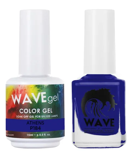 Miniatura 167 de WAVEGEL - Juego dúo de gel y esmalte de uñas a juego - Colección Simplicity - #P109 Blizzard I 0.5 onzas