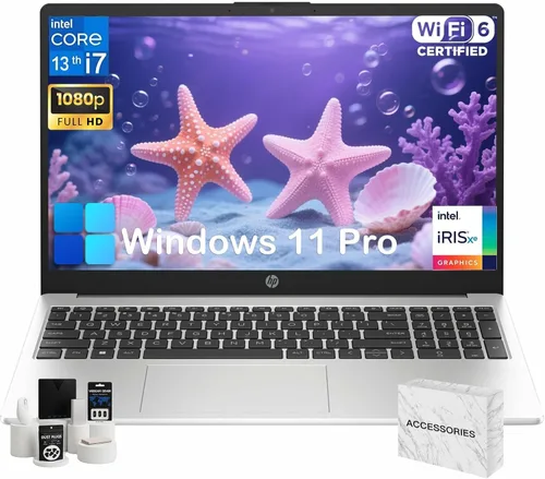 Miniatura 11 de HP Laptop con pantalla táctil de 15.6 para empresas, Intel 13ª generación i7-1355U, 16 GB DDR4 RAM, SSD de 1 TB, pantalla táctil FHD de 15.6