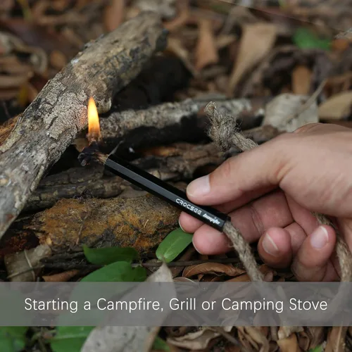 Miniatura 4 de Survival Wick - Kit de manguitos de tubo de fuelle impermeable y aluminio para arranque de incendios