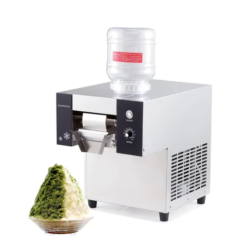 Kolice Máquina de afeitar eléctrica comercial de hielo de 360 W, máquina de copo de nieve y cono de nieve de 198 libras/día para el hogar, camión de