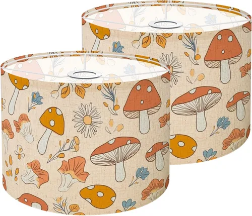 Miniatura 9 de Drum Lamp Shade seamless hand drawn vibrant yellow watercolor sunflowers Lampshade for Floor Lamps Table Lamps Pendant Light 11"x8.9" Large Lamp
