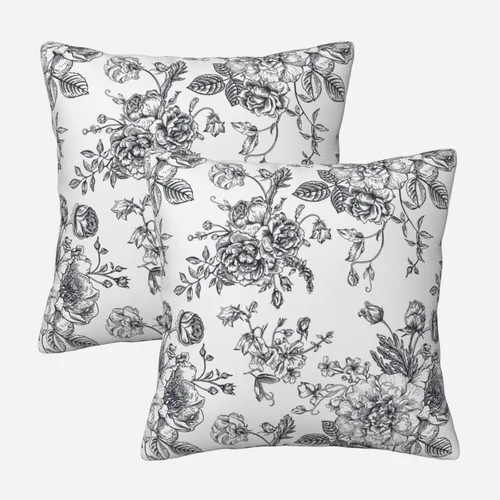 Miniatura 15 de Fundas de almohada de playa costera 18x18, juego de 2, fundas de almohada decorativas con diseño de estrella de mar y caballito de mar