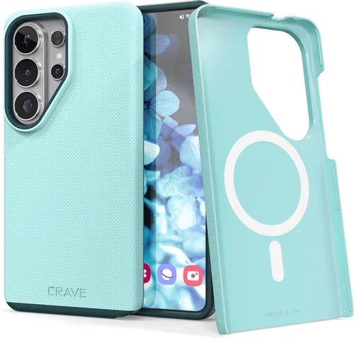 Miniatura 9 de Crave Funda para Galaxy S22 Ultra, funda de doble capa de protección a prueba de golpes para Samsung Galaxy S22 Ultra 5G (6.8 pulgadas) - Negro