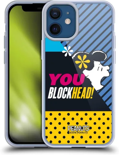 Miniatura 85 de Head Case Designs Funda de gel con licencia oficial de Peanuts Snoopy & Woodstock Halfs and Laughs [protección de grado militar] compatible