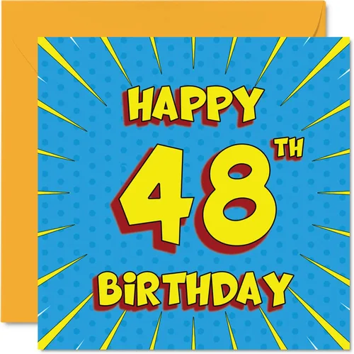 Miniatura 53 de Divertidas tarjetas de cumpleaños 42 para hombres y mujeres, libro de cómics, tarjeta de feliz cumpleaños para hermana, niñera, abuelo, papá, papá