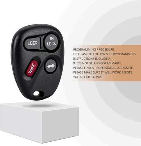 Miniatura 5 de Nuevo llavero de repuesto para entrada sin llave para Enviado Trailblazer con identificación FCC: MYT3X6898B GM # 15051014, 15008008, 15008009 (par)