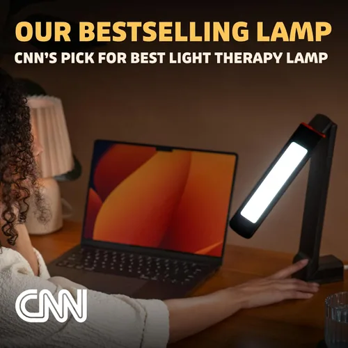 Miniatura 3 de Circadian Optics Lumos 2.0 Lámpara de escritorio con terapia de luz brillante Como se ve en Shark Tank Brillo ultra potente de 10,000 LUX El