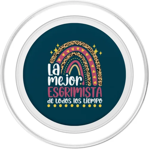 Miniatura 2 de La Mejor Esgrima Divertido Mujer Esgrima PopSockets MagSafe PopGrip for iPhone