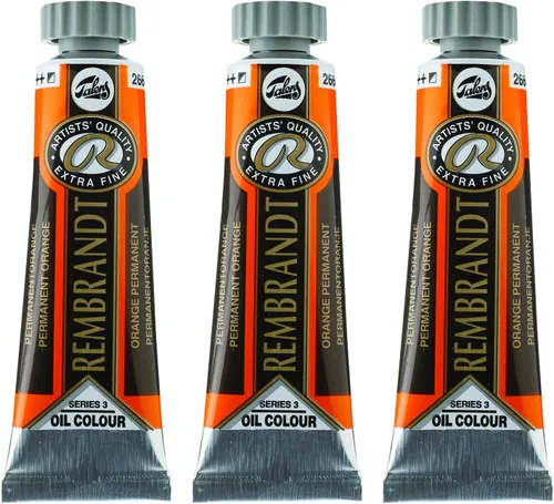 Miniatura 14 de Tarens T0204-313-3 Van Gogh Azorred Deep Oil Paint, Set of 3, 0.7 fl oz (20 ml)