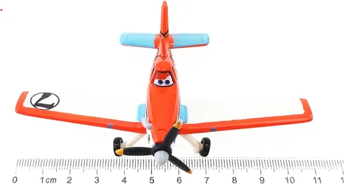 Miniatura 6 de Secxifeo Pixar Planes No.7 Dusty Crophopper 1:55 Metal Diecast Juguetes Educativos Aviones Modelo 1