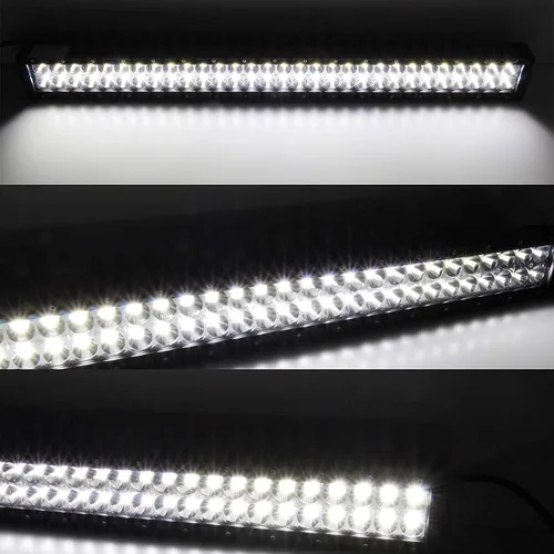 Miniatura 9 de iJDMTOY Kit de barra de luz LED de 30 pulgadas para rejilla inferior compatible con Toyota Tacoma 2005-15, incluye (1) barra de luz LED de alta