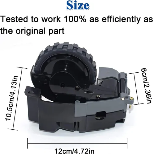 Miniatura 4 de ilovelife Par de módulos de rueda izquierda para iRobot Roomba Serie I&E I7 I7+ I8 I8+ I6 I6+ I4 I3 I3+ J7 E5 E6 E7 Series Aspiradora