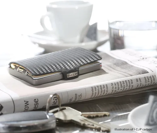 Miniatura 7 de I-CLIP Cartera Merica (Disponible en 2 variantes), Marrón, Elegante