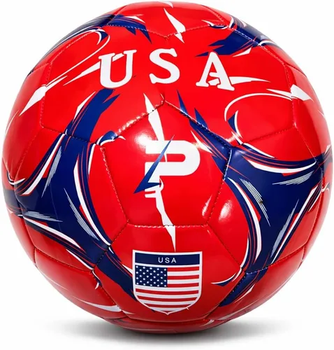 Miniatura 7 de Elite Edition Balón de fútbol – Tamaño 2 3 4 5 – Balón de fútbol de entrenamiento para jóvenes y adultos – Pelota de TPU duradera para exteriores