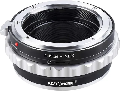 Miniatura 3 de Adaptador de Montura de Lente K&F Concept Compatible con Lentes Nikon G AF-S F AIS AI Nikkor F Mount G-Type D/SLR a Sony Alpha E-Mount NEX Cámara