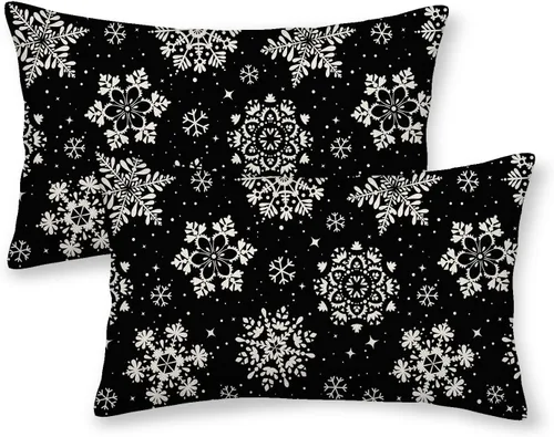 Miniatura 35 de Fundas de almohada de Halloween de 18 x 18 pulgadas, 2 piezas, fundas de almohada decorativas de cuervos en árbol negro para sofá, funda de cojín