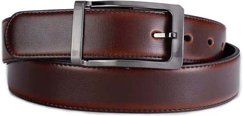 Miniatura 7 de Beltox - Cinturón reversible para hombre de 1.25 pulgadas de ancho y hebilla, estilo formal