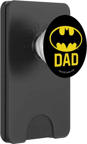 Miniatura 7 de Batman Bat Dad Shield Logo PopSockets Adhesive PopGrip