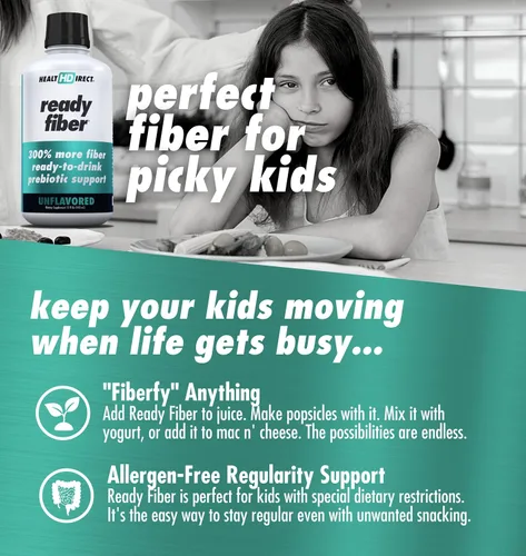 Miniatura 4 de HEALTH DIRECT - Ready Fiber - Suplemento de fibra líquida prebiótica para mujeres, hombres y niños - 15 onzas líquidas - 15-30 porciones, sin sabor