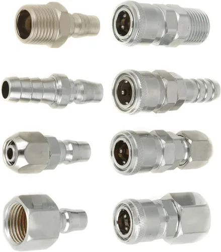 Miniatura 3 de Conector de acoplamiento S 8 unids Bsp 1/2 manguera neumática compresor de aire acoplador rápido enchufe enchufe conector conjunto