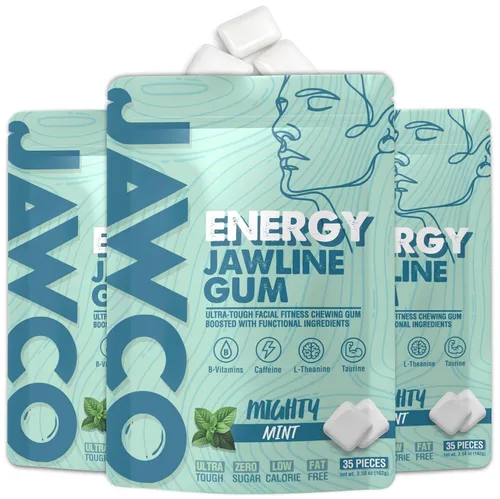 Miniatura 18 de JAWCKO Chicle Ultra-Resistente para Mandíbula Obtén una Mandíbula Más Fuerte y Cuadrada Chicle Duro de Entrenamiento para Mandíbula Fuerza 15X