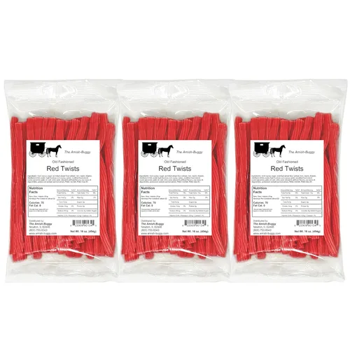 Miniatura 6 de Arndts Fudgery Amish Giros de regaliz – Tres paquetes de 16 onzas – Negro