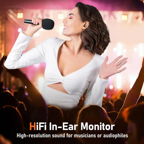 Miniatura 8 de Vibes 202 - Auriculares con cable - Auriculares HiFi in Ear Monitor - Auriculares profesionales con aislamiento de ruido - Sonido claro, graves