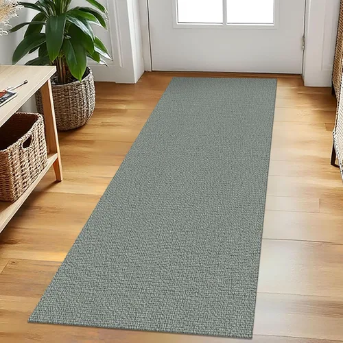 Miniatura 183 de EARTHALL Alfombra pequeña de 2 x 3 pies, lavable para entrada, antideslizante, trenzada, alfombra para puerta interior y exterior, alfombra tejida