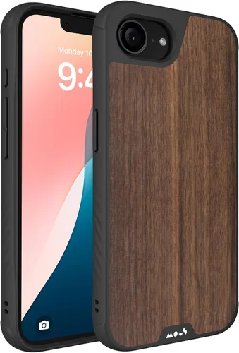 Miniatura 25 de Mous - Funda para iPhone 15 compatible con MagSafe Limitless 5.0, cuero negro, funda protectora para iPhone 15, funda para teléfono a prueba