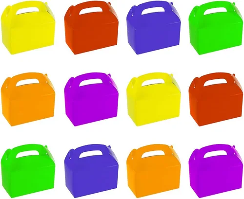 Miniatura 2 de Super Z Outlet® - 12 Cajas de color brillante surtidas para obsequio de fiestas