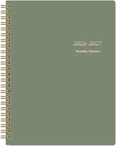 Miniatura 12 de Agenda mensual 2025-2027, julio 2025 a junio 2027, calendario mensual de 2 años 2025-2027, 7.5" x 10", calendario de 24 meses con objetivos y lista