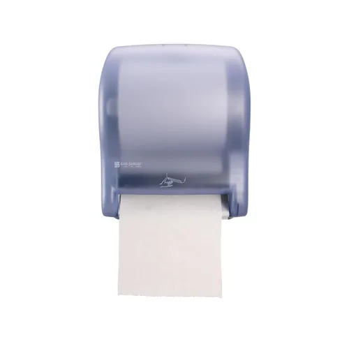 Miniatura 7 de San Jamar Dispensador de Toallas de Papel Clásico Smart Essense Dispensador Electrónico de Toallas en Rollo para Baño, Cocinas y Restaurantes, Azul