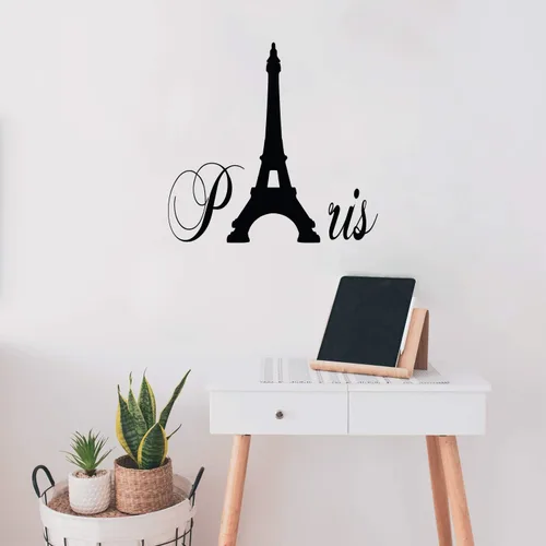 Miniatura 2 de Aurabeam Impreso Diseños París con Torre Eiffel Vinilo Arte