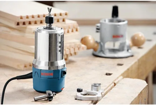 Miniatura 5 de Router Bosch 1617EVS de 2.25 HP, electrónico, de base fija.