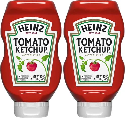 Miniatura 43 de Heinz Ketchup Forever - Botella invertida completa (20 onzas, paquete de 12)