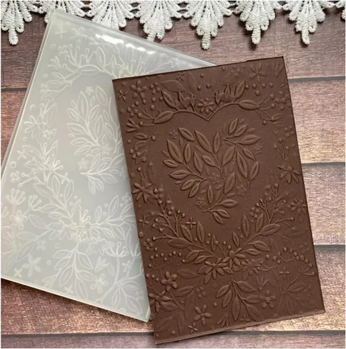 Miniatura 25 de Qoiseys Carpetas de plástico de calabaza y ciervos de Halloween para hacer tarjetas, plantilla de estampado en relieve, plantilla de papel
