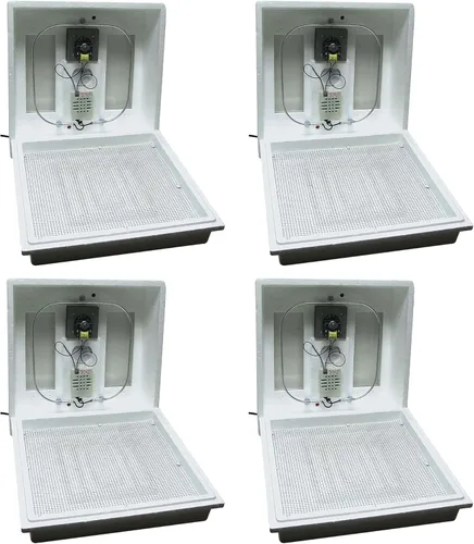 Miniatura 14 de Farm Innovators - Incubadora de aire circulado de 120 voltios y 40 vatios para hasta 48 huevos con pantalla digital fácil de leer y ventana de Aire