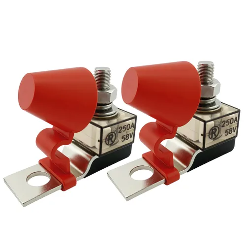 Miniatura 10 de Fusibles de Terminal MRBF - 100 Amperios 58V CC Máx/IP66 Impermeables para Barcos, Marina, Casas Rodantes, Sistemas Solares - Protección contra