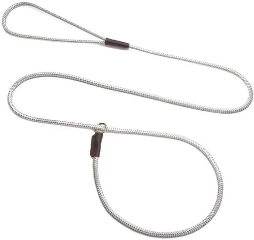 Miniatura 13 de Mendota Pet Correa antideslizante para exhibición de perros, fabricada en los Estados Unidos, color negro, 1/8 pulgadas x 54 pulgadas, para razas