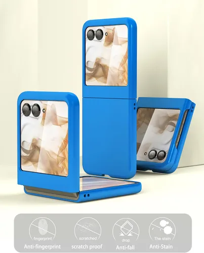 Miniatura 9 de Foluu Funda delgada para Motorola Razr 2024/2025 [No compatible con Razr Plus 2024], con protector de pantalla frontal integrado, policarbonato mate