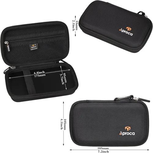Miniatura 6 de Aproca Funda compatible con Morfec Power Bank de carga rápida 50000mAh 22.5W cargador portátil, bolsa de almacenamiento duro portátil