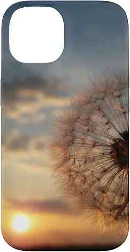 Miniatura 4 de iPhone 16 Beautiful Dandelion Flower Summer Sunset Photography Case