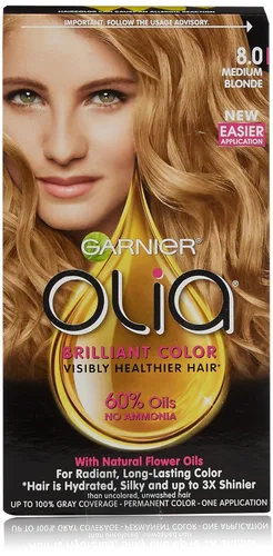 Miniatura 14 de Garnier Olia Tinte de cabello sin amoníaco [5.60] rojo granate medio, 1 unidad 5.6 Rojo granate medio