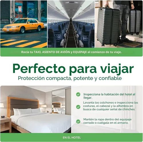 Miniatura 5 de Hygea Natural - Aerosol natural para piojos, ácaros y chinches para viajes - Tamaño aprobado por la TSA – Apto para niños y mascotas – Resultados