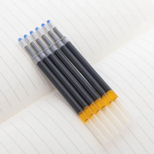 Miniatura 8 de DunBong Recambios de tinta de gel azul, repuestos de bolígrafos de gel líquido, línea fina de 0.020 in, juego de 10 (azul)