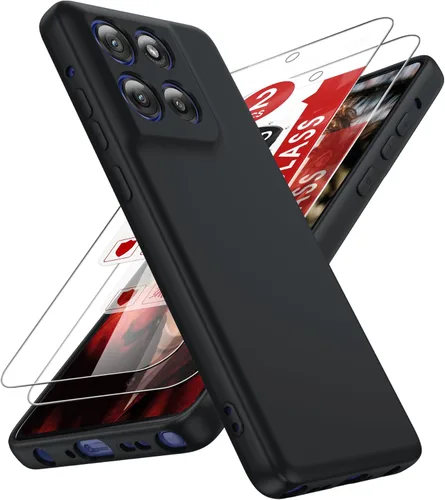 Miniatura 103 de LeYi Funda para Motorola Moto G Play 4G 2024: Funda para Moto G Play 4G 2024 con funda delgada y antiarañazos, silicona líquida a prueba de golpes